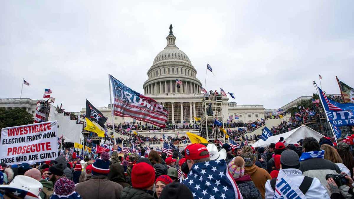 The Capitol of the United States protests on January 6