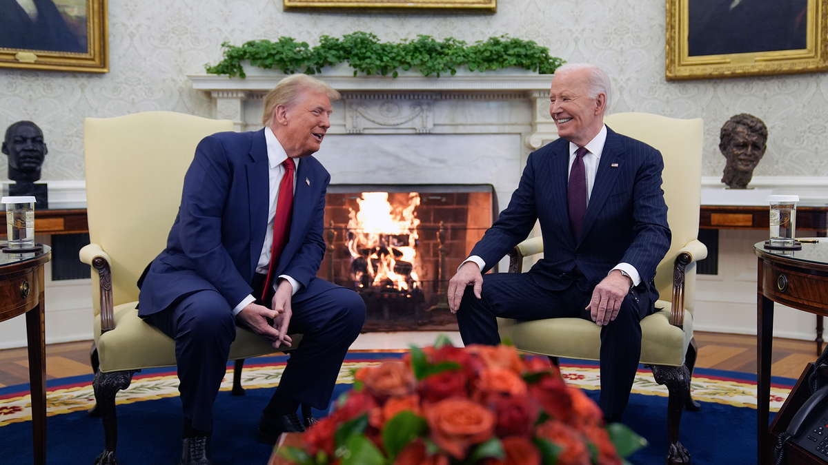 Chat of Biden and Trump