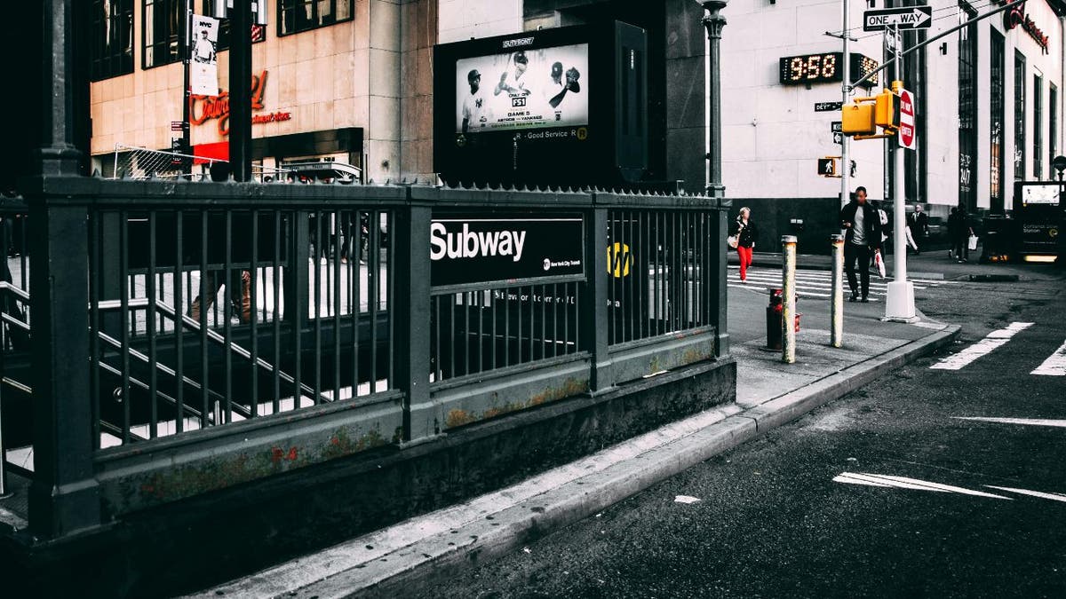 Metro entrance