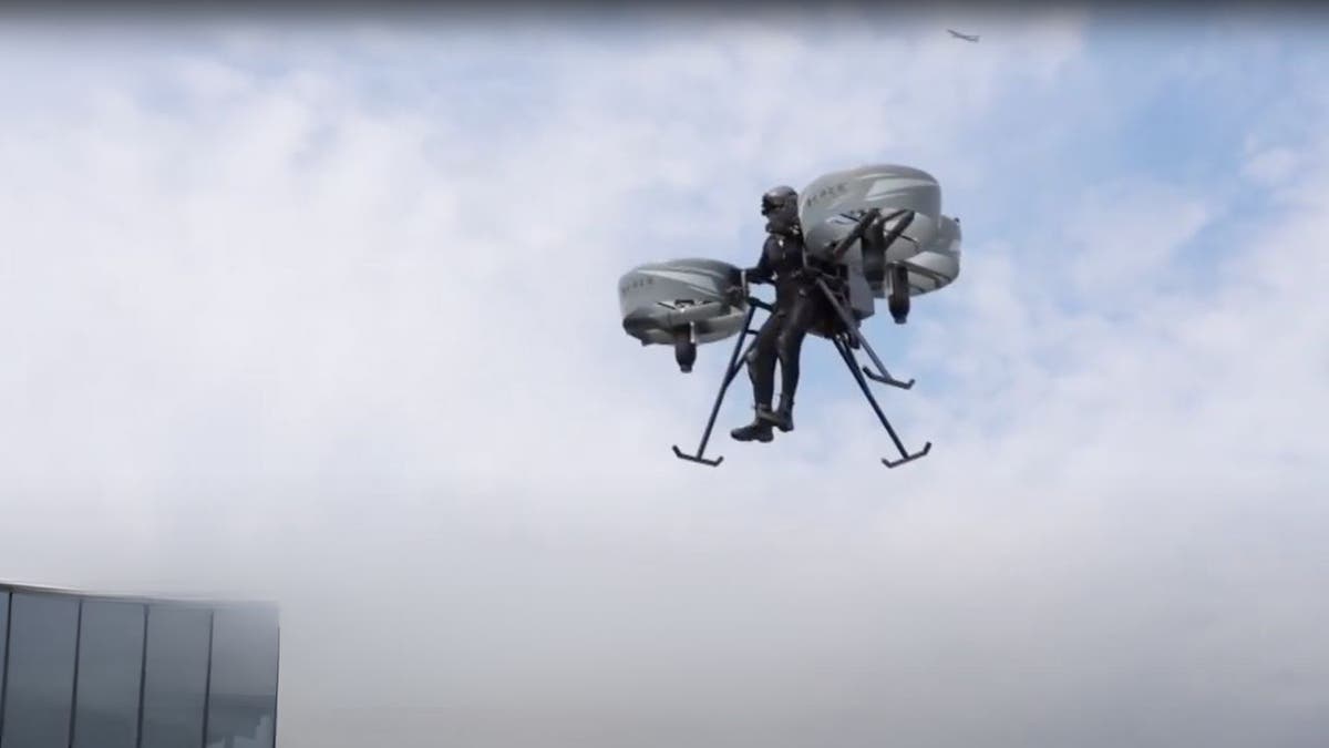 The Jetpack Chinese Jet that can be brought a first historical flight