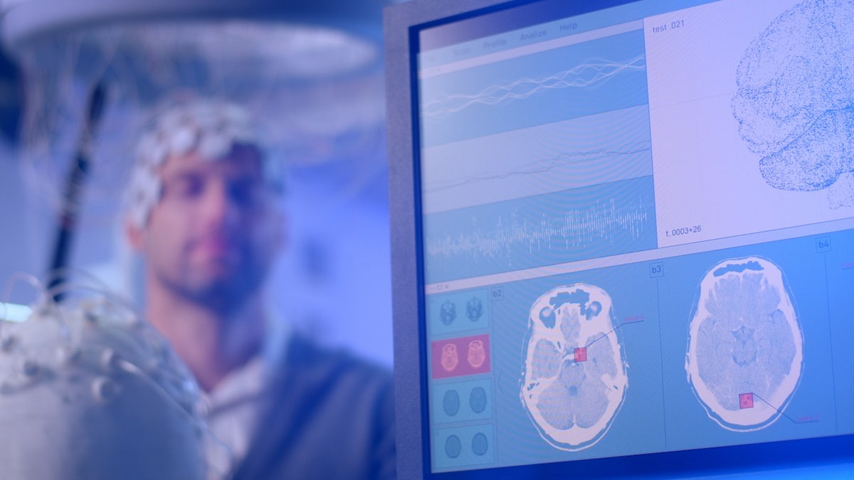 Test of brain wave scanning in the laboratory