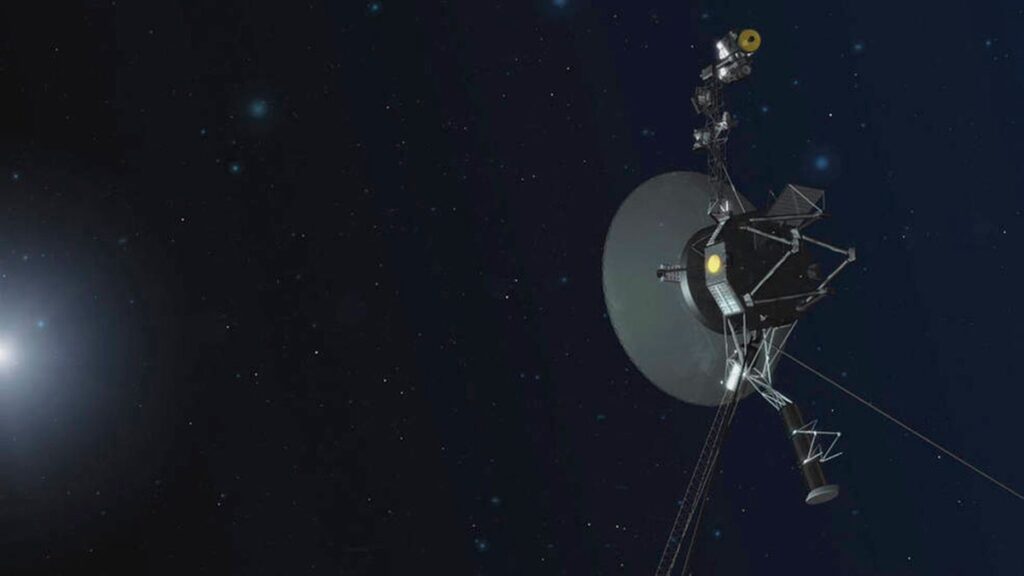 NASA is again connected to the Voyager Space Ship 1 interstellar using technology that is not used in decades