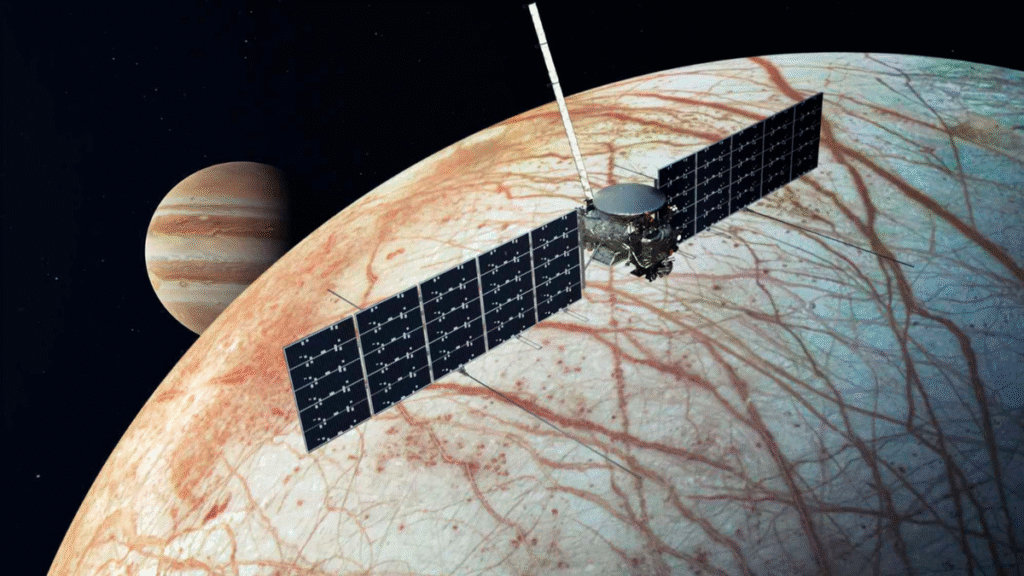 NASA's spacecraft to cross Jupiter's frozen moon in search of life support conditions