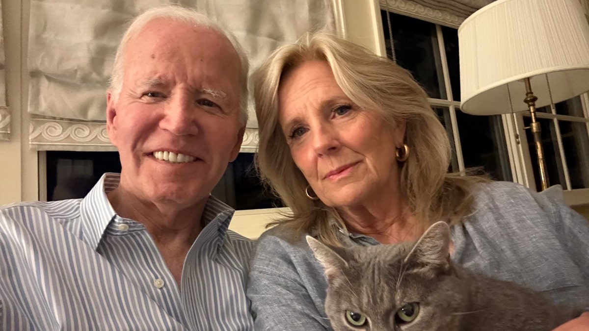 Joe and Jill Biden Selfie