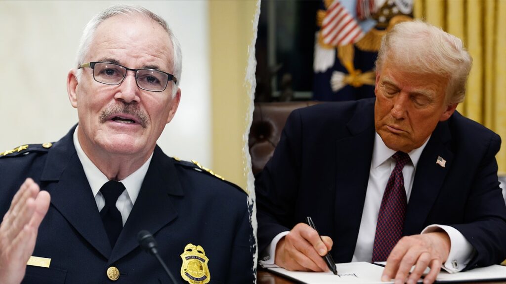 U.S. Capitol Police Chief criticizes Trump's pardons for the accused January 6