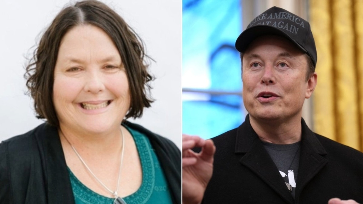 Amy Gleason, on the left; Musk, correct