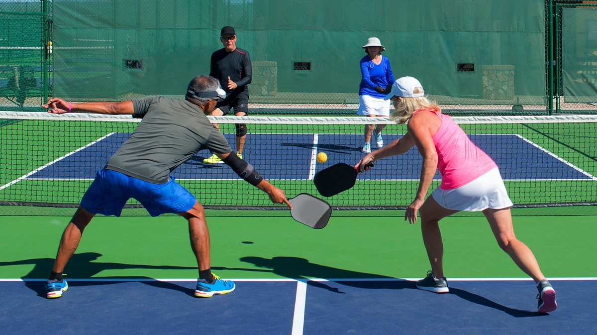 Pickleball game
