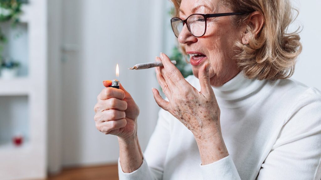 More elderly people use cannabis than ever, despite health risks, according to research