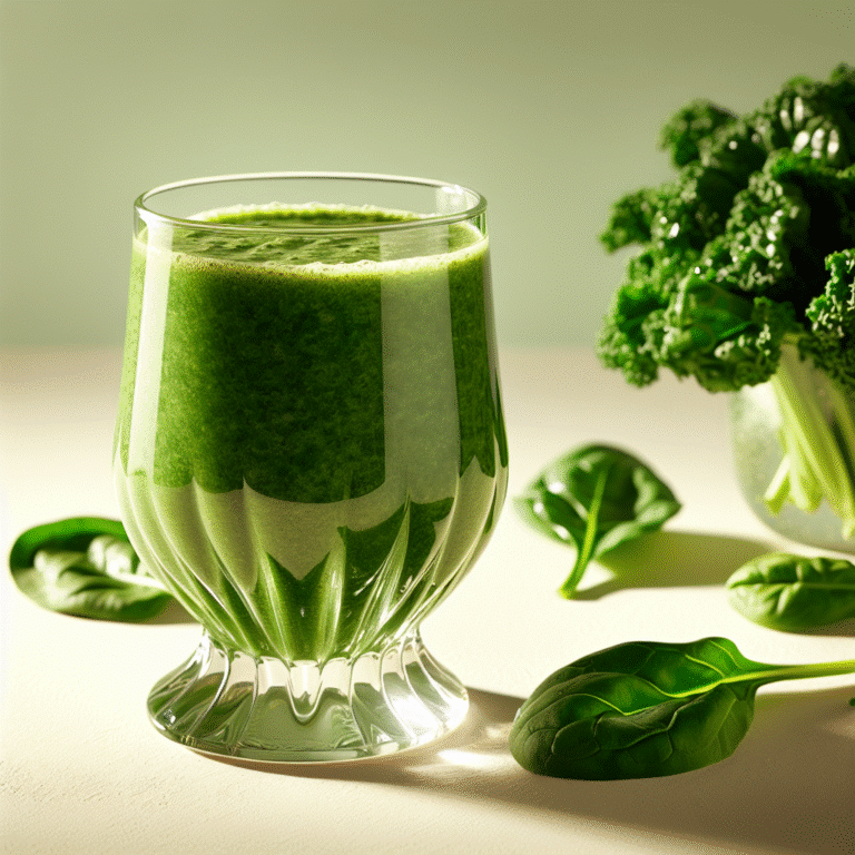 smoothie verde com espinafre e couve: benefícios e receitas
