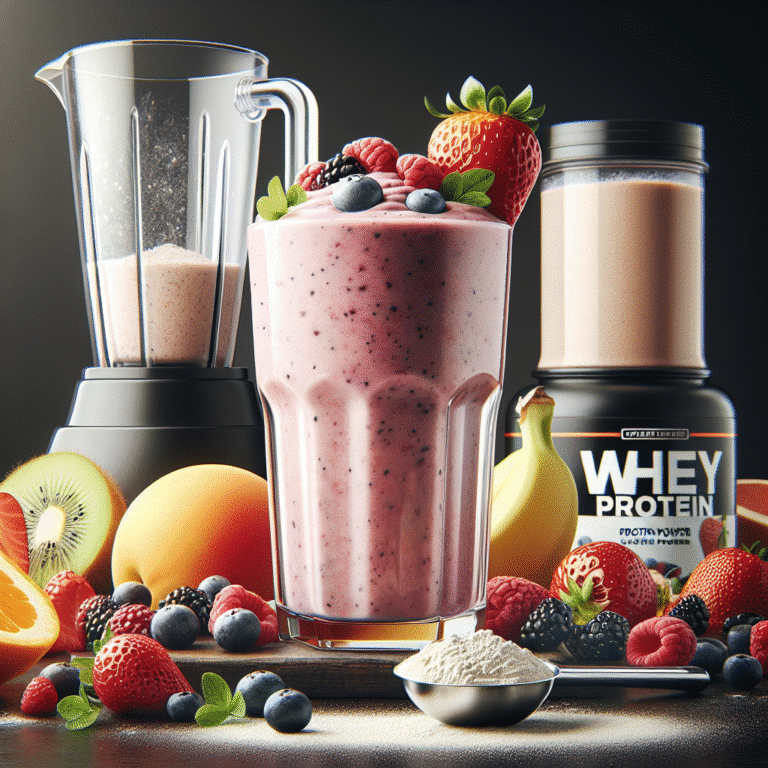 smoothie proteico com whey protein: o que você precisa saber